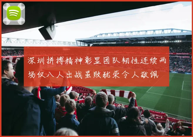 深圳拼搏精神彰显团队韧性连续两场仅八人出战虽败犹荣令人敬佩